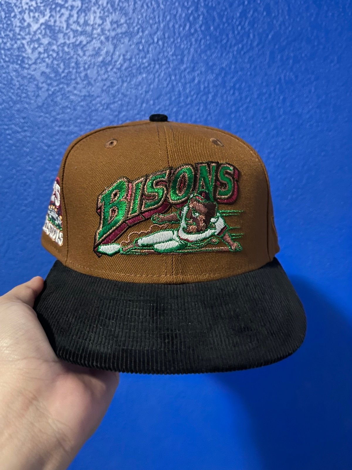 New Era Buffalo Bison “Italian Waffles” fitted 7 1/4