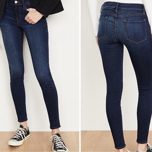 Frame Le Skinny de Jeanne Skinny Jeans Size 29 NWT Wellington Wash