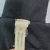 Vintage 70s Black Halter Maxi Dress Cutout Strappy Back Empire Waist