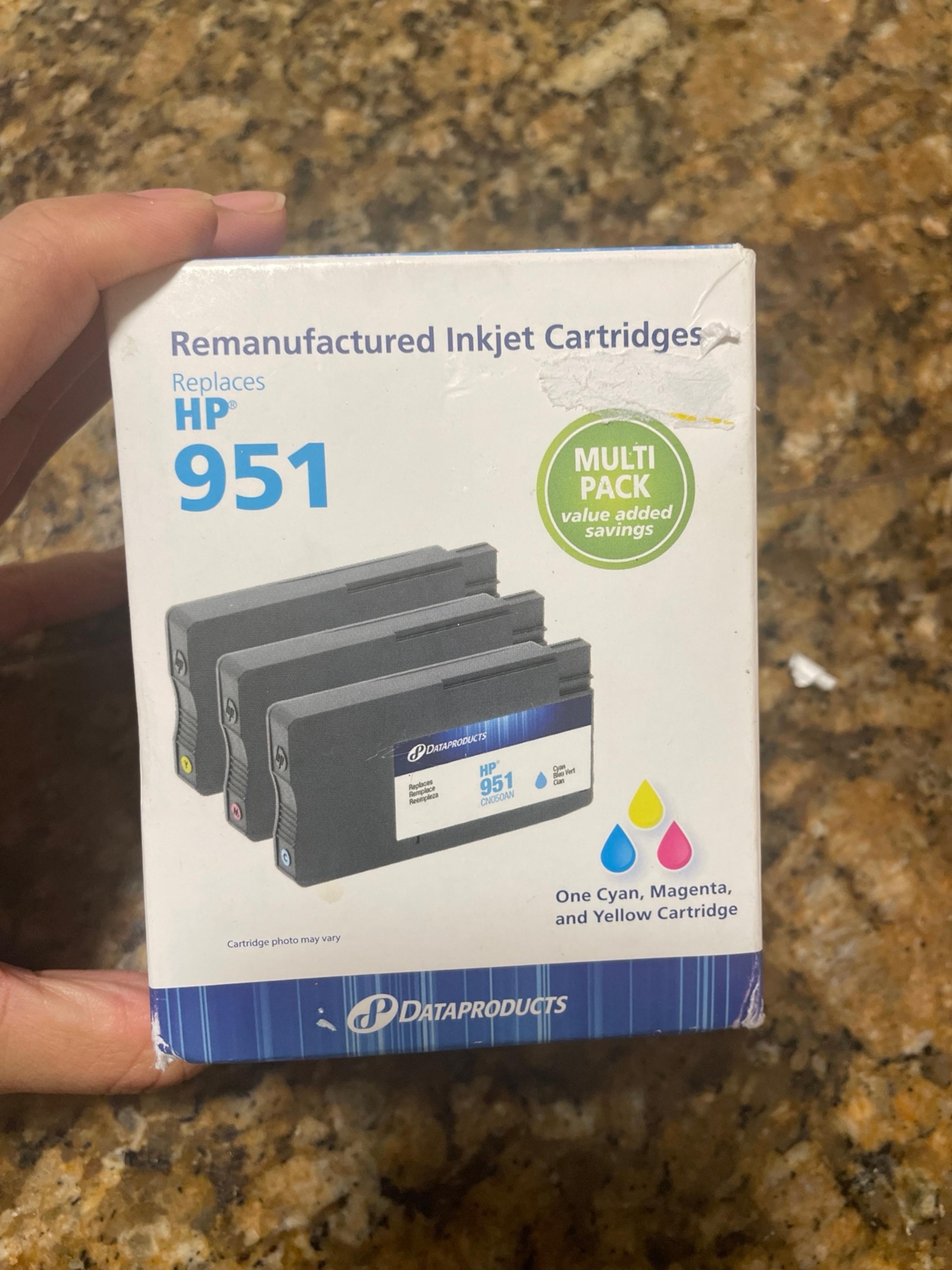 Remanufactured inkjet cartridges replace HP 951