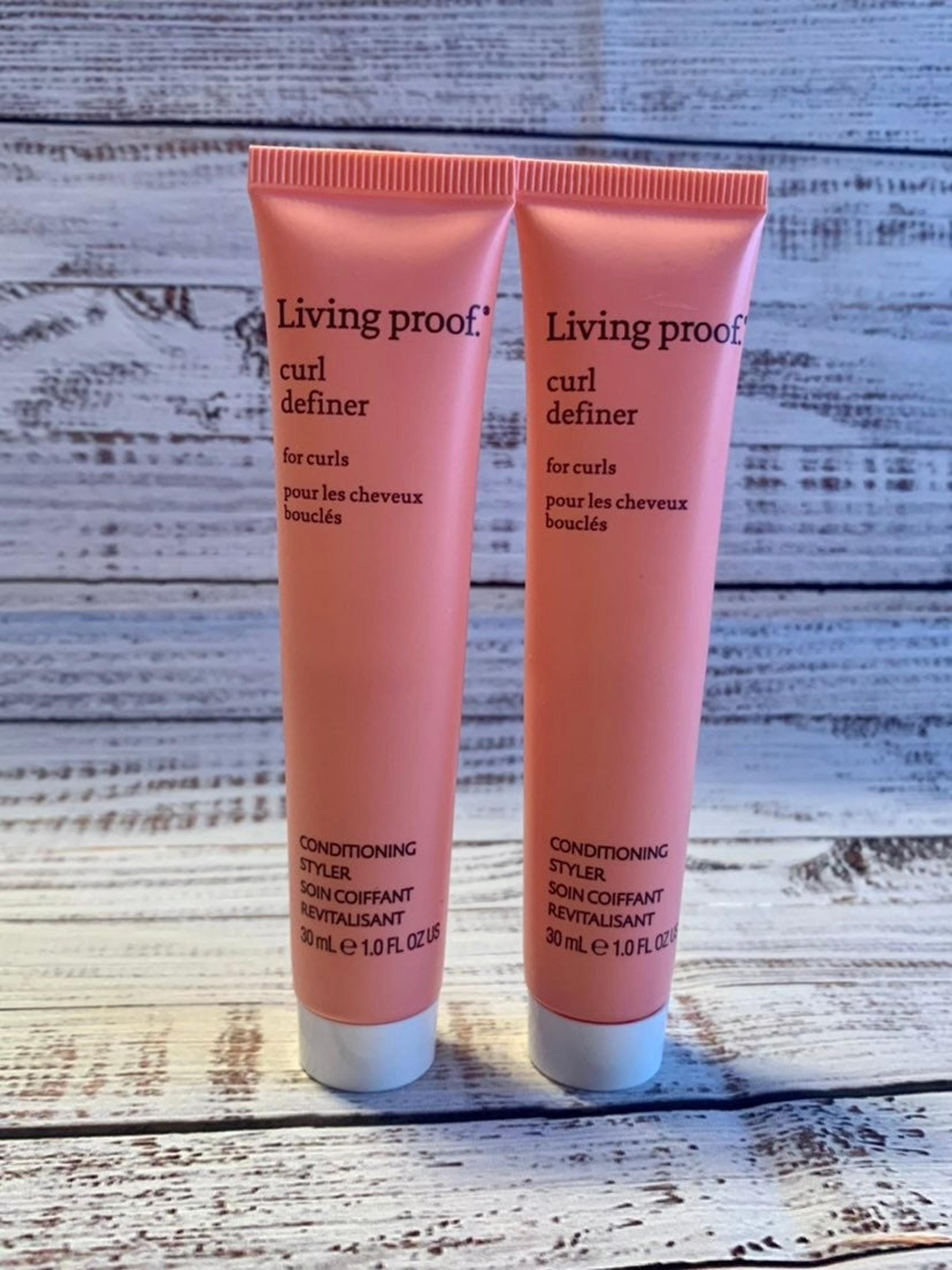 2x Living Proof CURL DEFINER for Curls Conditioning Styler 30ml / 1 oz Each