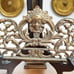 PAIR Figural Antique Victorian Brass Decor Styled on Plate Holders