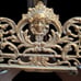 PAIR Figural Antique Victorian Brass Decor Styled on Plate Holders