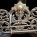 PAIR Figural Antique Victorian Brass Decor Styled on Plate Holders