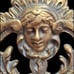 PAIR Figural Antique Victorian Brass Decor Styled on Plate Holders