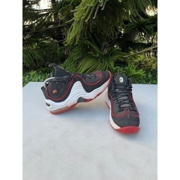 Nike Miami Heat Air Penny II Basketball Shoes Boys Size: 6.5Y