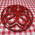 Pioneer Woman Timeless Beauty Butterfly Trivet - red SHIPPING INCLUDED