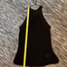 Massimo Dutti Haltered Top In Black