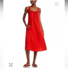 NWT Eileen Fisher Linen Sleeveless Cami Dress