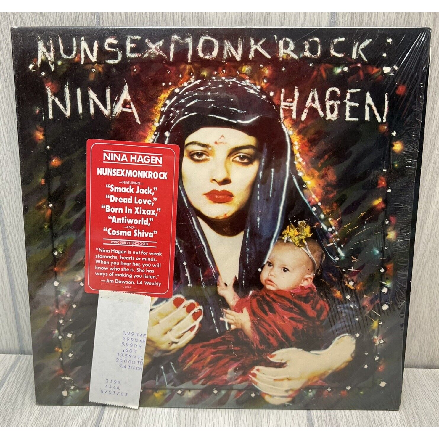 Nina Hagen Nunsexmonkrock LP Vinyl 12 Record Album