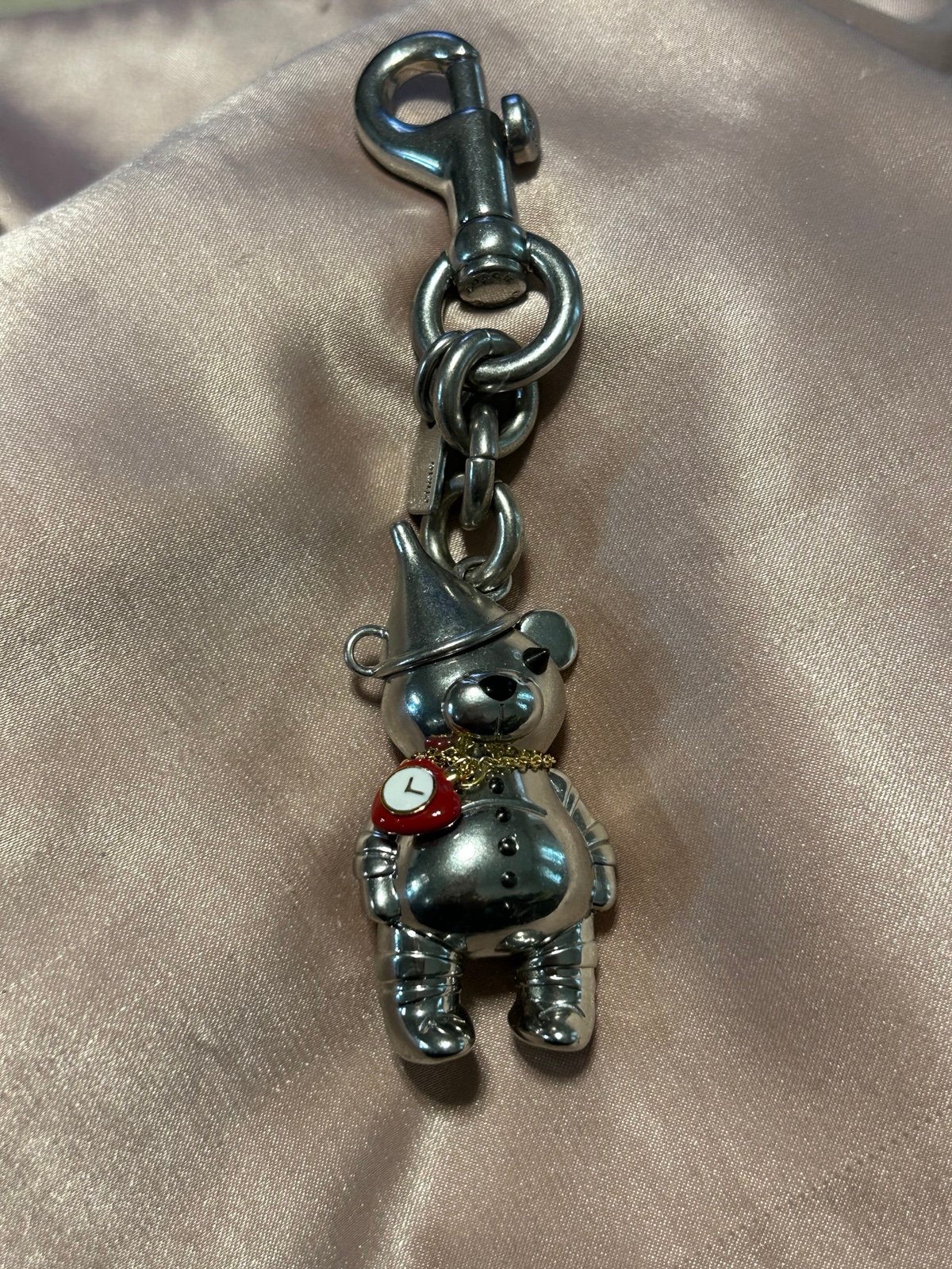 Coach Wizard of Oz Tin Man charm