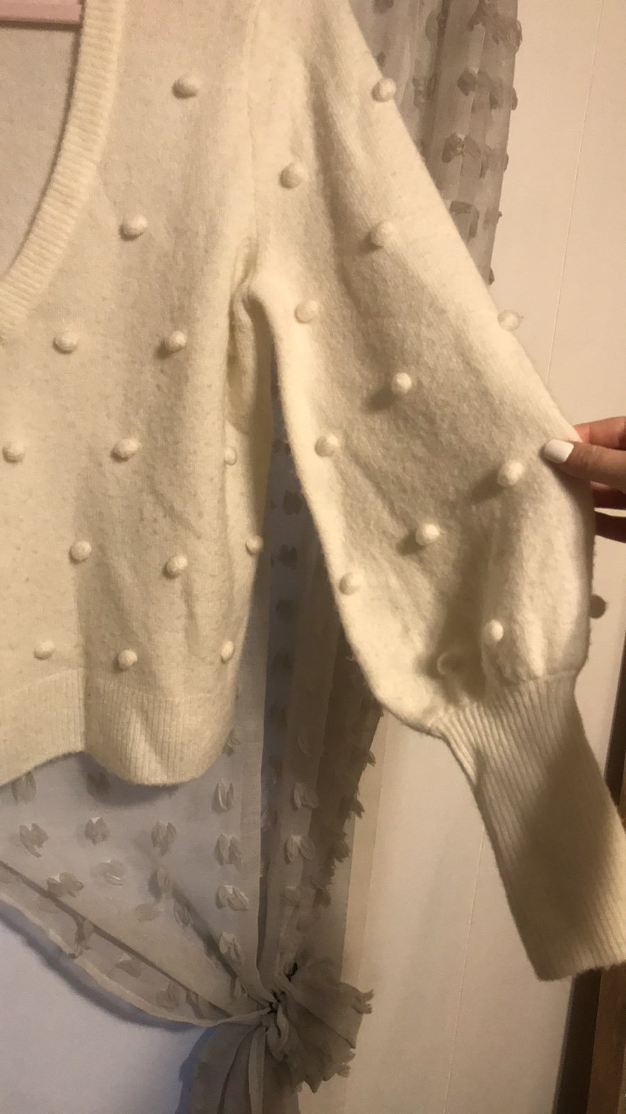 madewell pom pom sweater