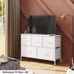 Dresser with 5 Drawers, Dressers for Bedroom, Fabric Storage Tower