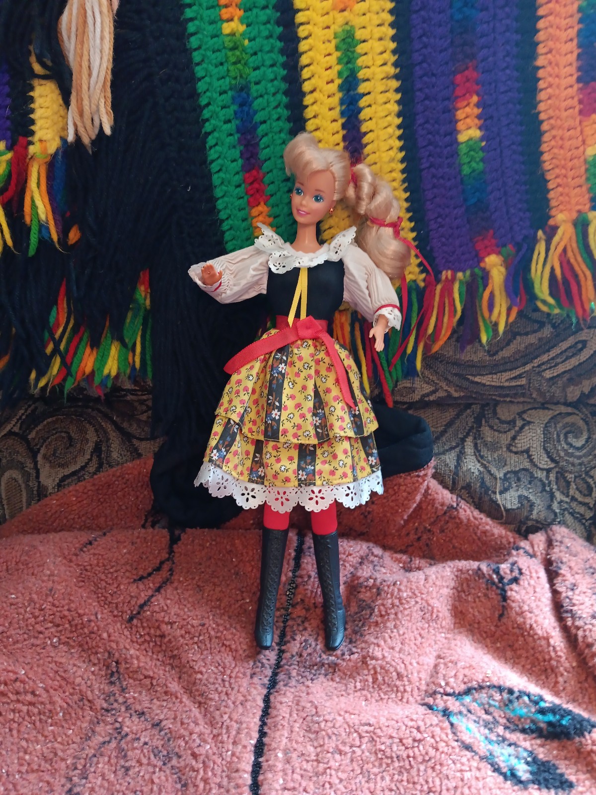 Czechoslovakian Barbie English Parisian Brazilian Eskimo Dolls of the World Lot