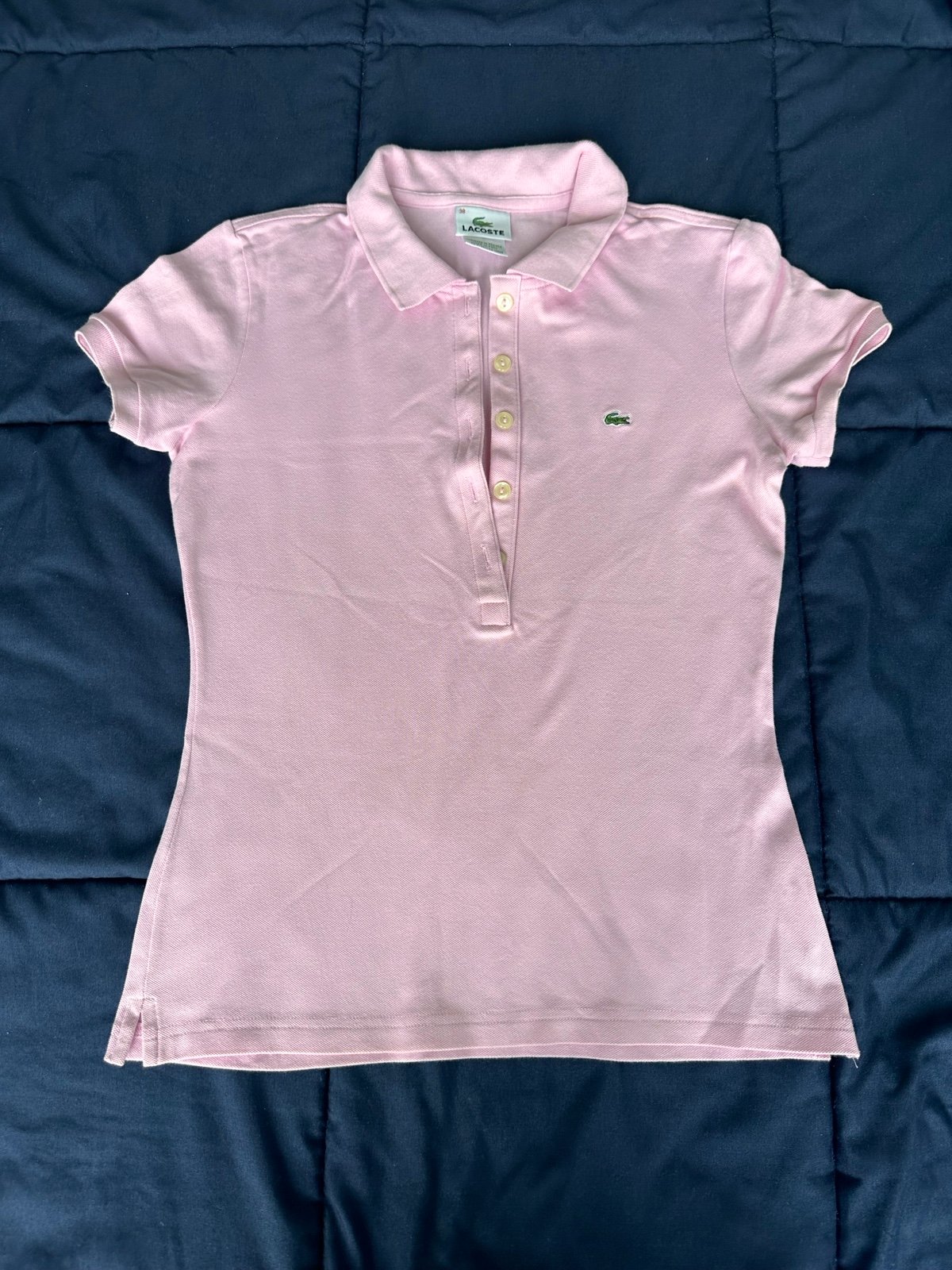 Lacoste polo shirt for women size 38