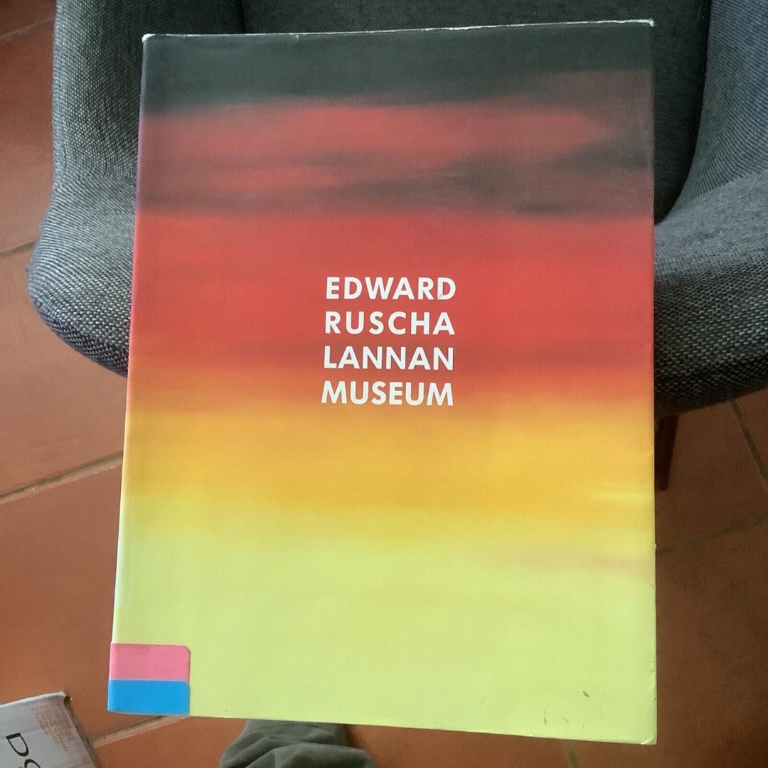 Edward Ed Ruscha Lannan Museum Words Without Thoughts Never to Heaven Go PB
