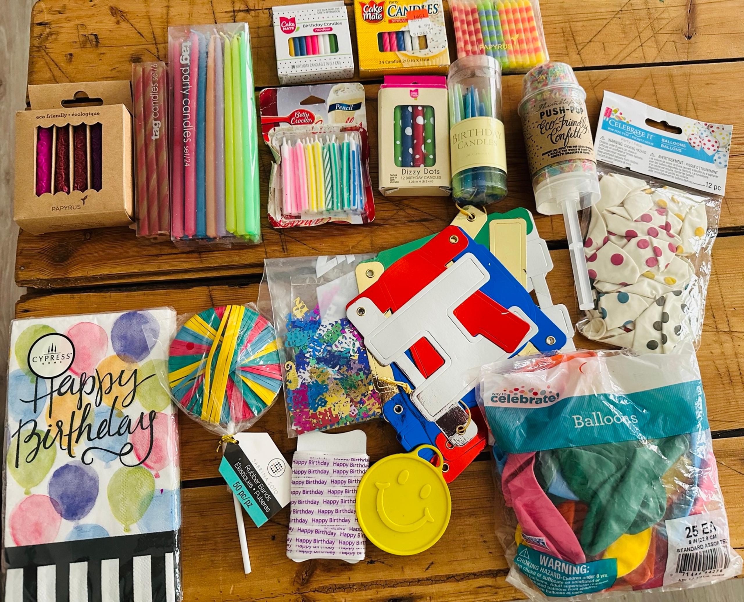 Lot of Happy Birthday Celebration Bundle
