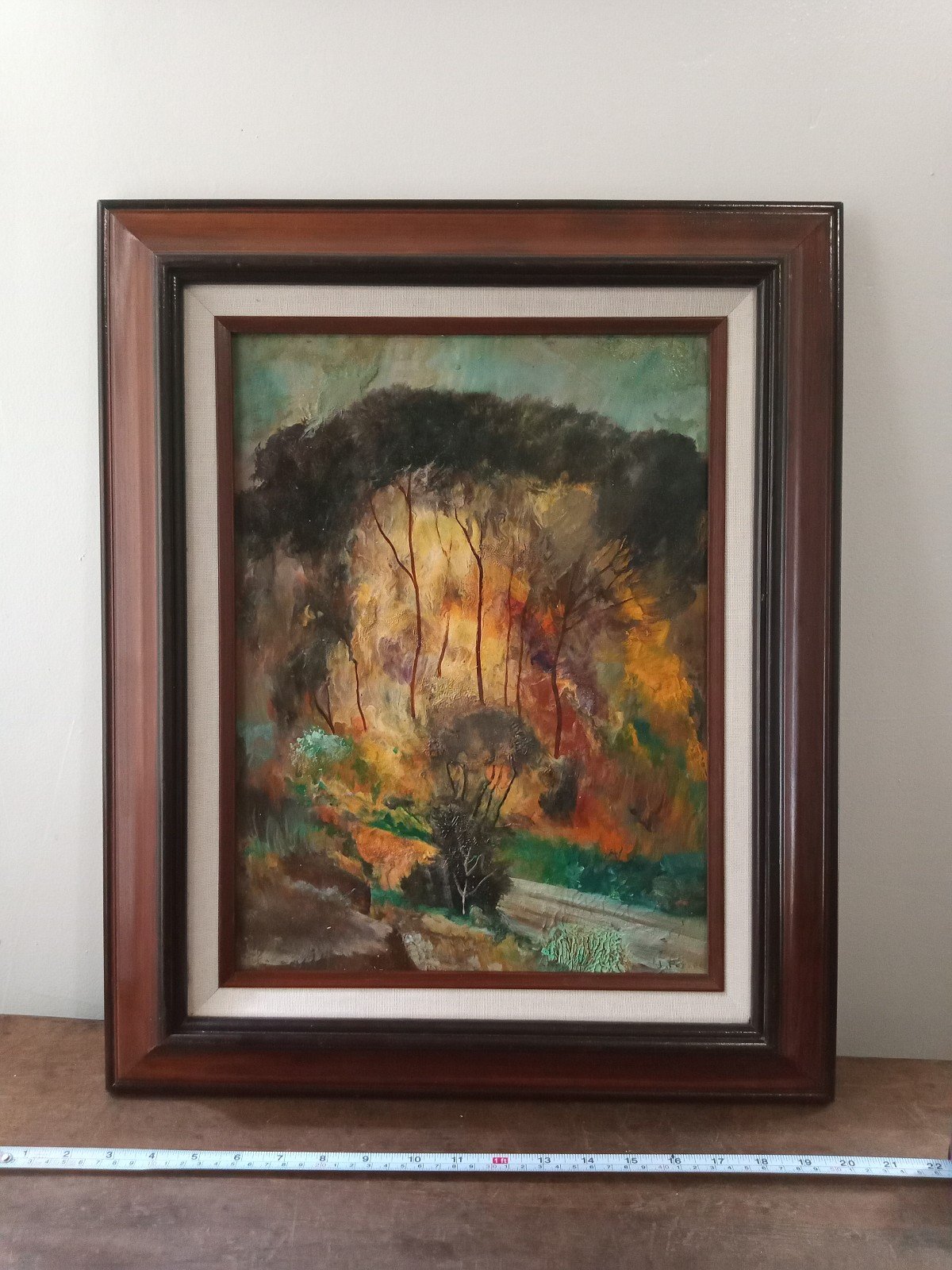 Joseph Porter Palette Fantasy Expressionist Landscape Oil Painting 12x16