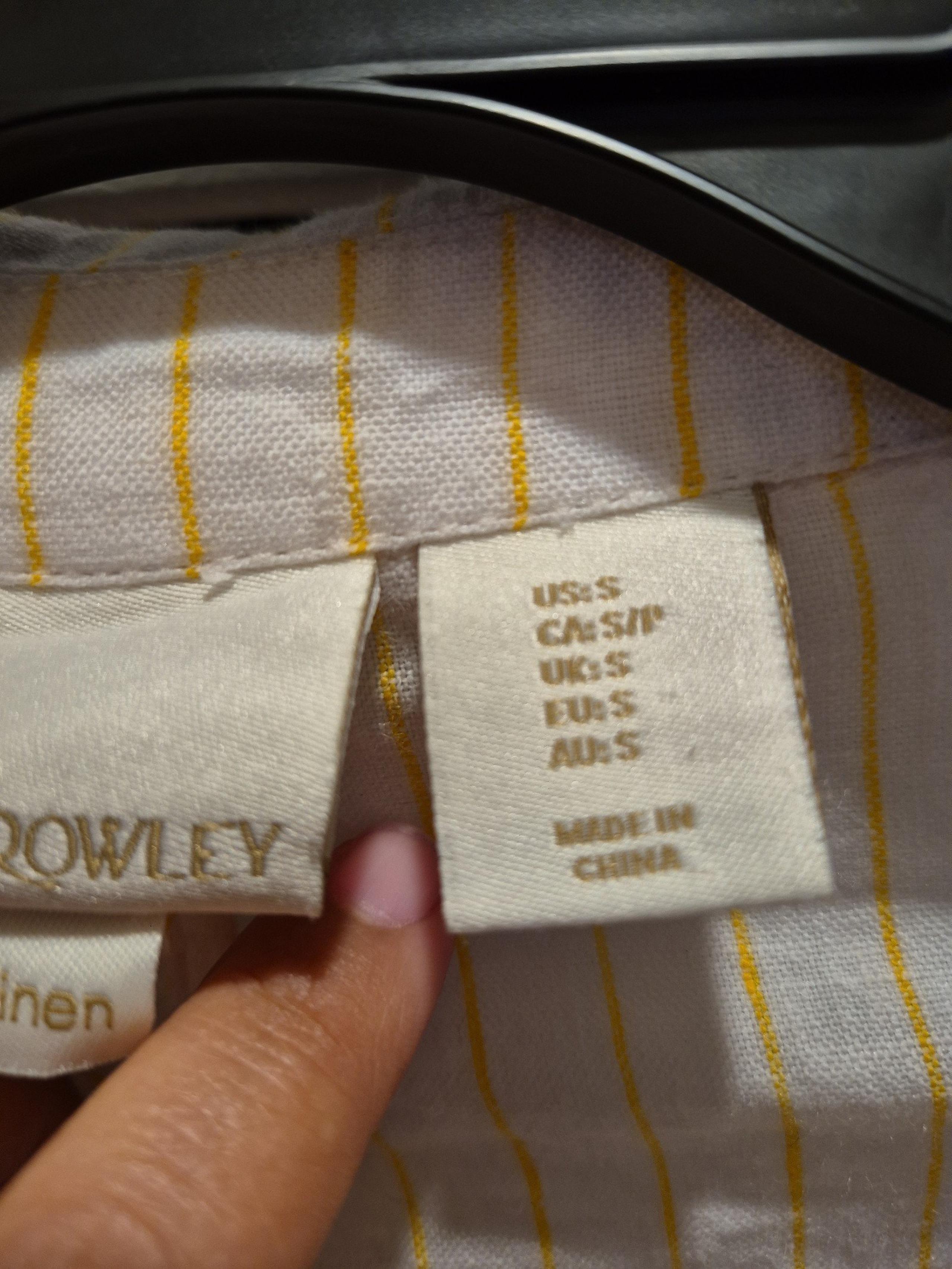 Cynthia rowley  100% LINEN blazer size S