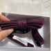 Amtetliebe Burgundy Striped Bow Tie