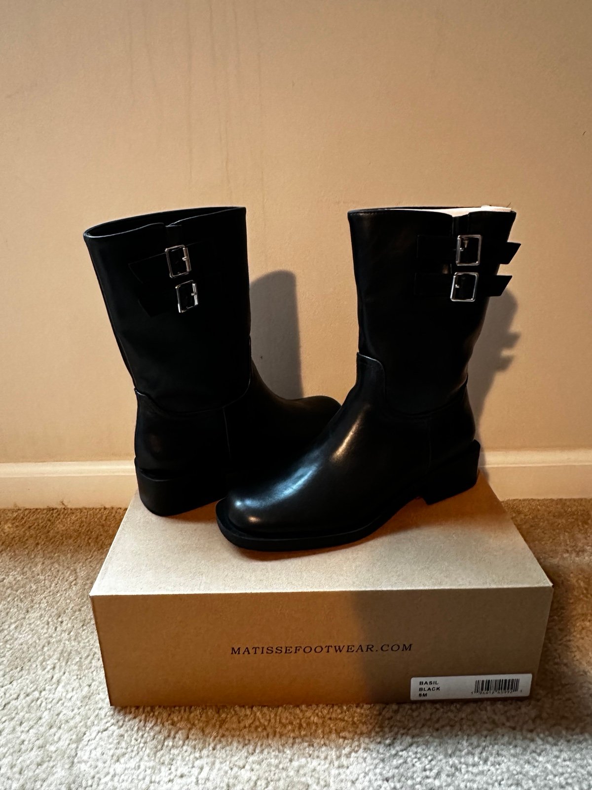 Matisse Boots - Black Size 8