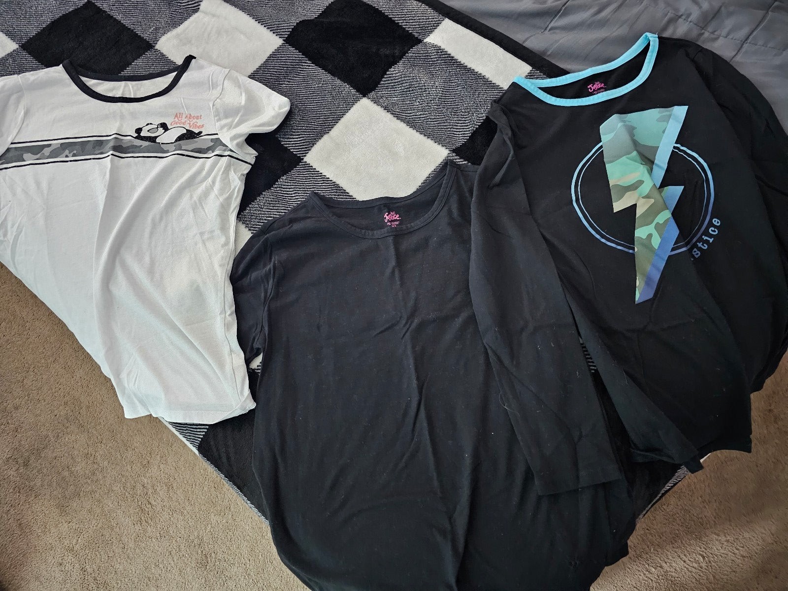 Justice Girls 14/16 Tees