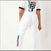 Victoria Secret PINK Tropical Print Campus Tshirt & Matching Joggers Set
