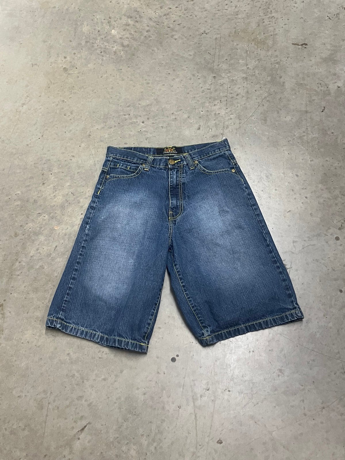 Y2k grunge skater jorts