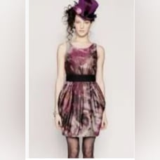 Alice + Olivia Marie Tulip Skirt Bubble Dress Size 6