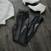 Mango faux leather look pants XS black 49.99