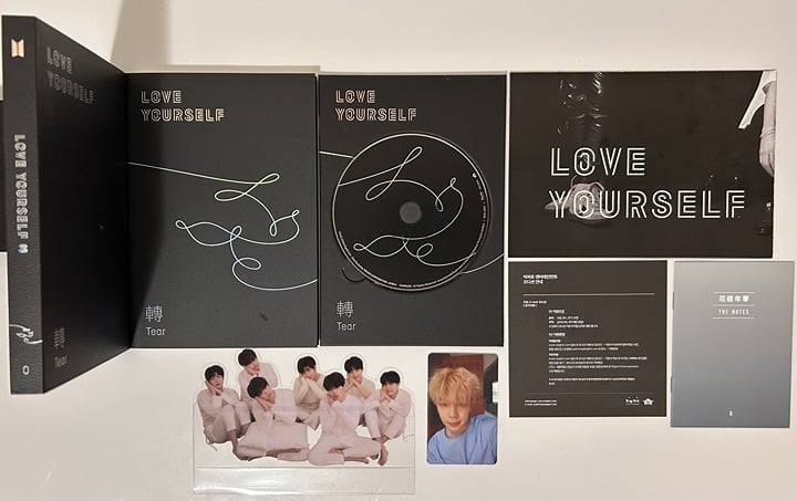 BTS Love Yourself TEAR All Versions Y, O, U, R (ALL INCLUSIONS!)