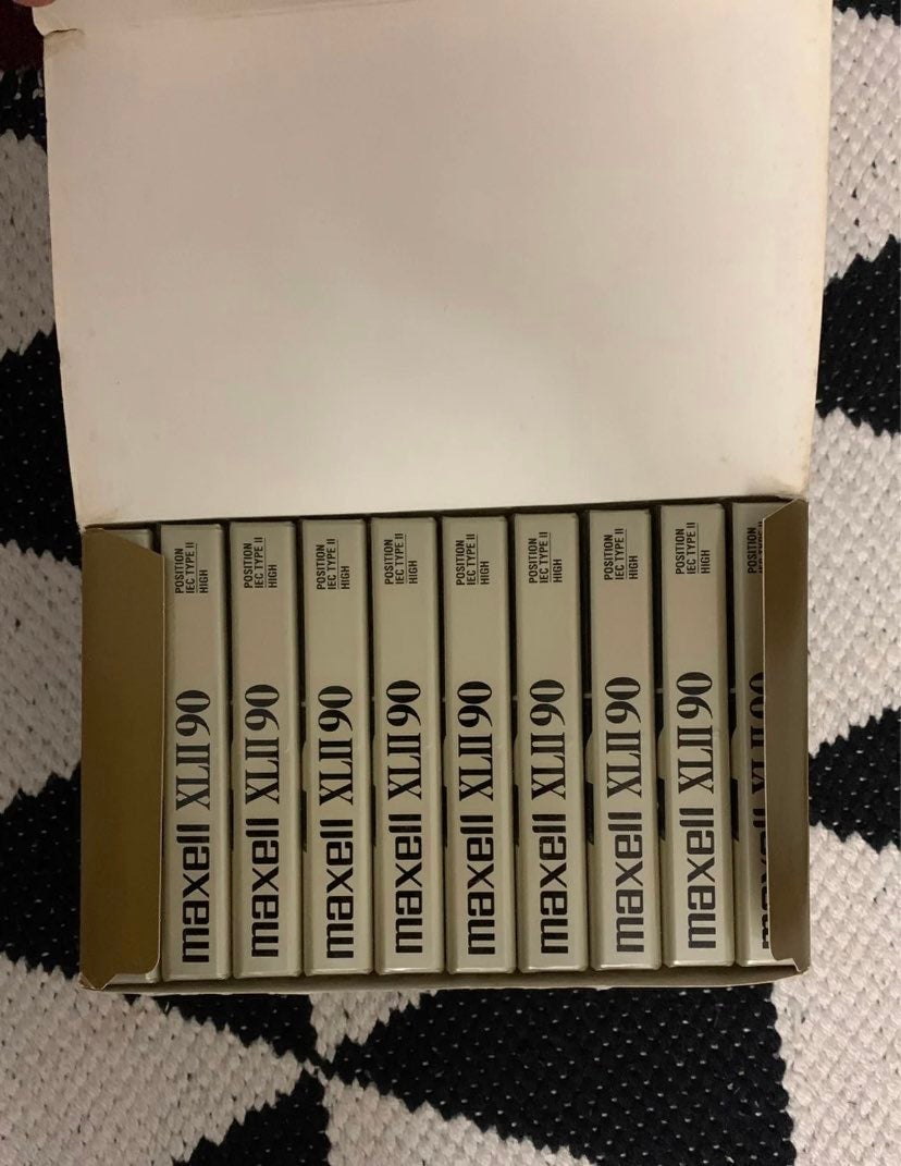 Maxwell audio cassette 10 pack