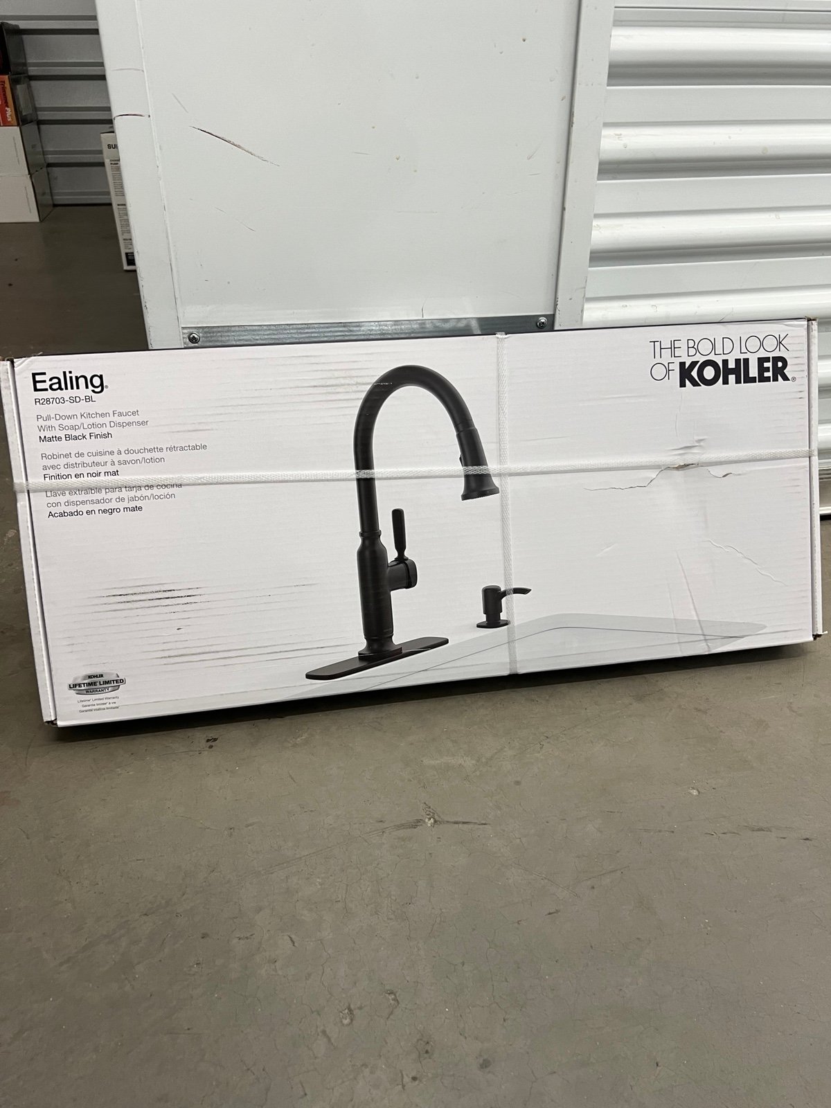 Kohler Kitchen Faucet Matte Black