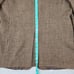 Calvin American Jacket Mens Size L46 Lambswool Cashmere Woolmark Brown Blazer