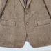 Calvin American Jacket Mens Size L46 Lambswool Cashmere Woolmark Brown Blazer