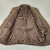 Calvin American Jacket Mens Size L46 Lambswool Cashmere Woolmark Brown Blazer