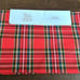 Sleigh Hill Set Of 4 Christmas Tartan Plaid Placemats New