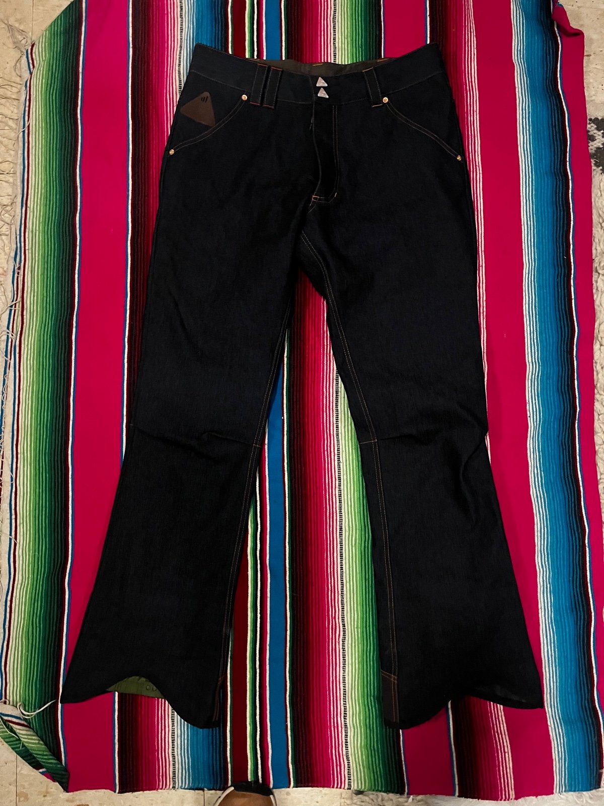 Ini Coop Waterproof Denim Snowboarding Pants Jeans NWOT Large 34