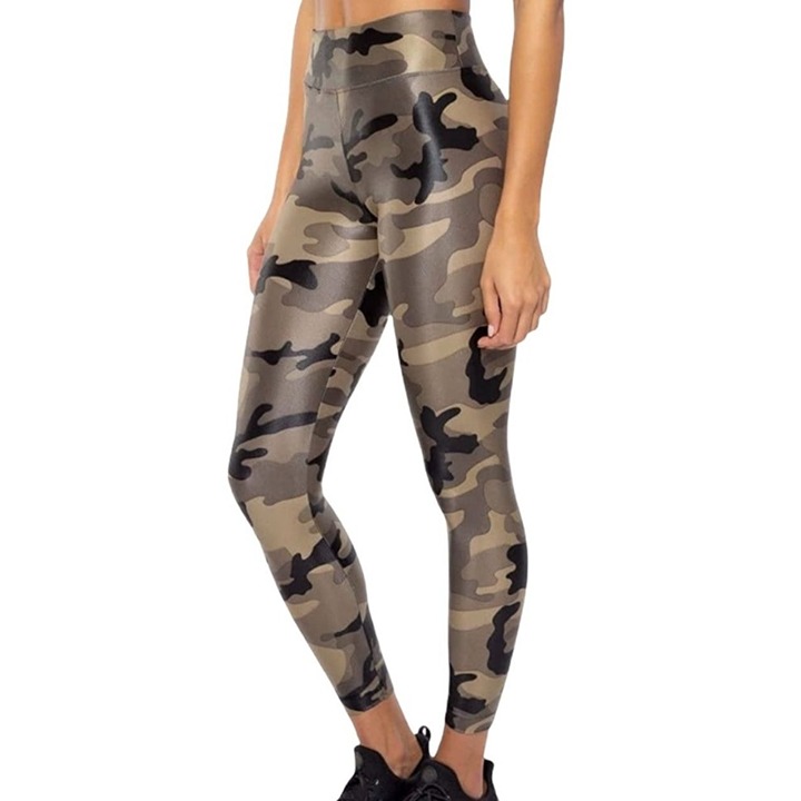 Koral Lustrous High Rise Camo Leggings - Extra Small