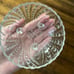 Anchor Hocking CleaAnchor Hocking Clear Hobnail Swirl Footed Candy Dish Set of 3