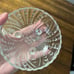 Anchor Hocking CleaAnchor Hocking Clear Hobnail Swirl Footed Candy Dish Set of 3