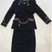 Alberto Makali 3 Piece Navy Skirt Suit