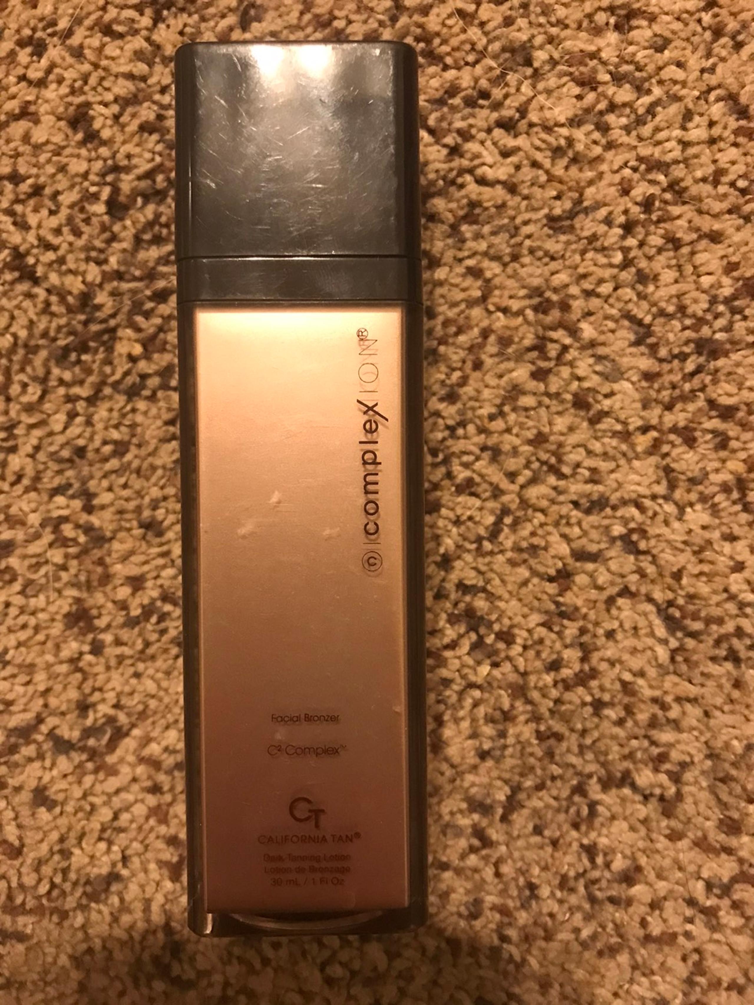 Complex ion facial tanning lotion
