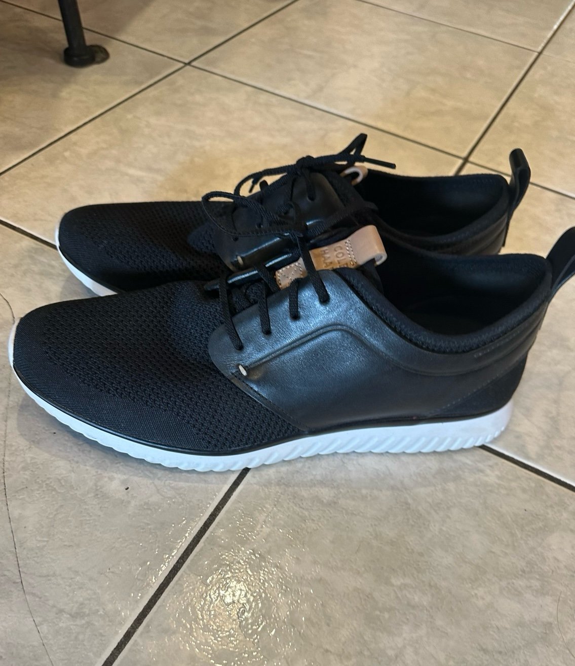 Coke Haan Black Formal Sneakers