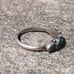 VTG Sterling Turquoise ring size 6