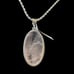 Rose quartz pendant