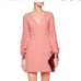 NWT XS Alexis Ellena ash pink dress long sleeve all season dress - stunning dres