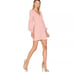 NWT XS Alexis Ellena ash pink dress long sleeve all season dress - stunning dres