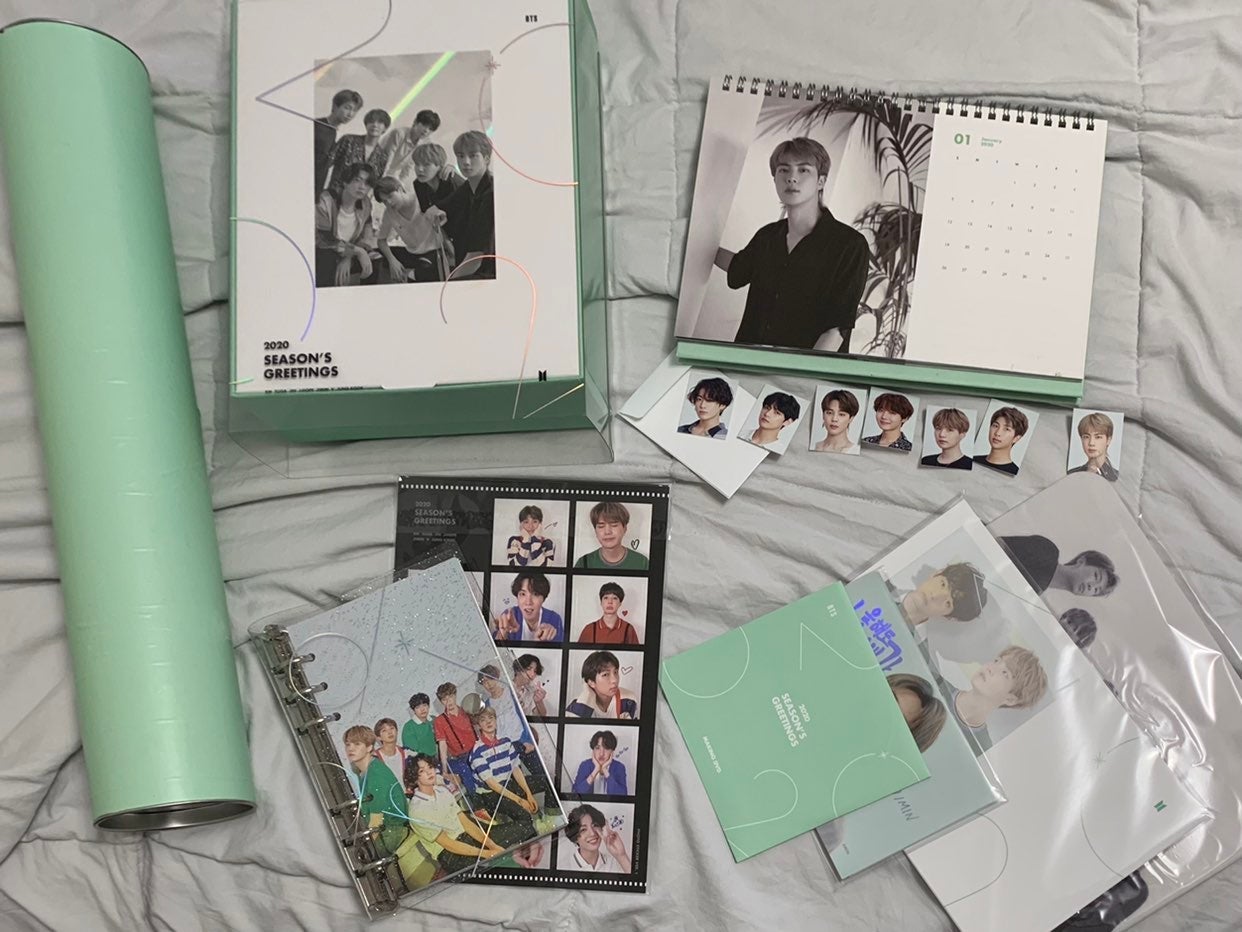 BTS 2020 Season Greeting + Wall Calender