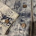 BRAND NEW Reason premium acid wash denim jacket sz S
